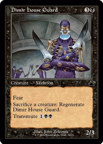Dimir House Guard (Retro Frame) (324), Ravnica Remastered — Magic card price