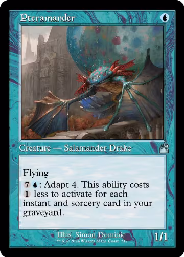 Pteramander (Retro Frame) (317), Ravnica Remastered — Magic card price
