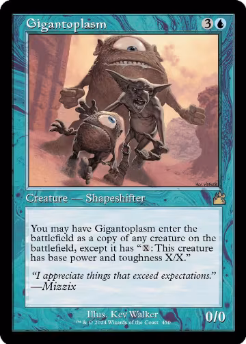 Gigantoplasm (Retro Frame) (450), Ravnica Remastered — Magic card price