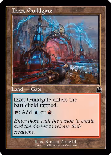 Izzet Guildgate (Retro Frame) (405), Ravnica Remastered — Magic card price