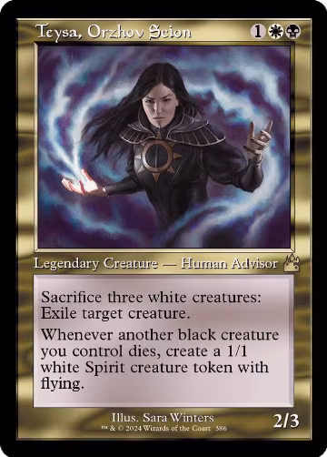 Teysa, Orzhov Scion (Retro Frame) (386), Ravnica Remastered — Magic card price