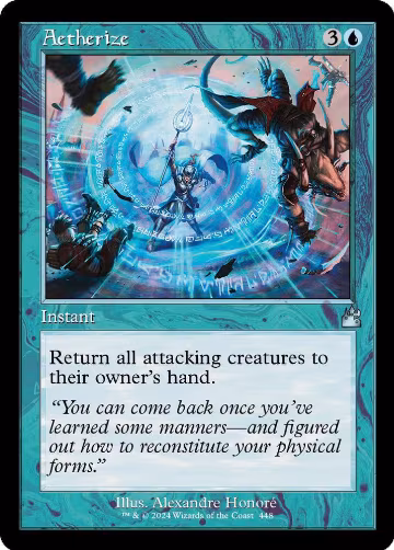 Aetherize (Retro Frame) (448), Ravnica Remastered — Magic card price