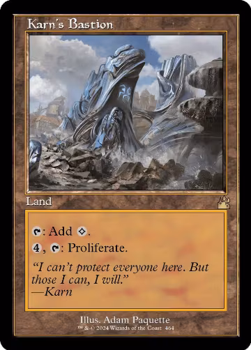 Karn's Bastion (Retro Frame) (464), Ravnica Remastered — Magic card price