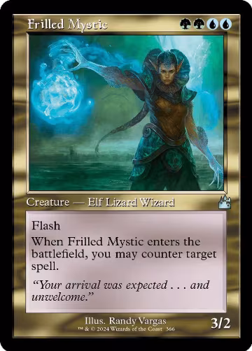 Frilled Mystic (Retro Frame) (366), Ravnica Remastered — Magic card price