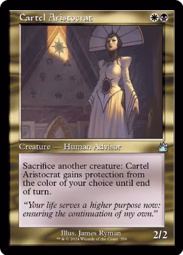 Cartel Aristocrat (Retro Frame) (359), Ravnica Remastered — Magic card price