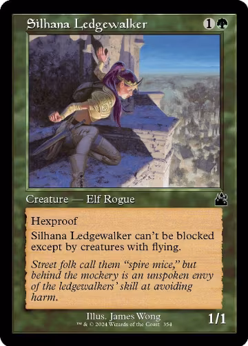 Silhana Ledgewalker (Retro Frame) (354), Ravnica Remastered — Magic card price