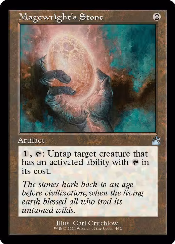 Magewright's Stone (Retro Frame) (462), Ravnica Remastered — Magic card price