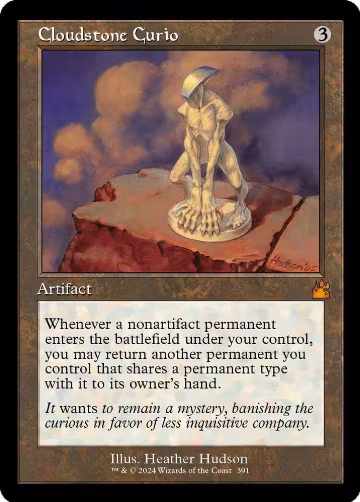 Cloudstone Curio (Retro Frame) (391), Ravnica Remastered — Magic card price
