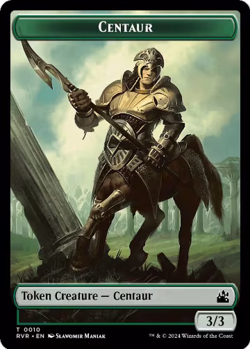Centaur Token (10), Ravnica Remastered — Magic card price
