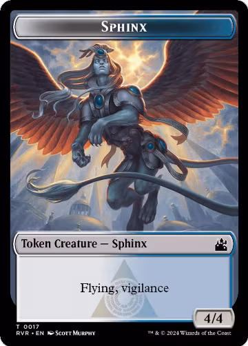Sphinx Token (17), Ravnica Remastered — Magic card price