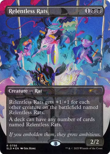 Relentless Rats (756) (756), Secret Lair Drop Series — Magic card price