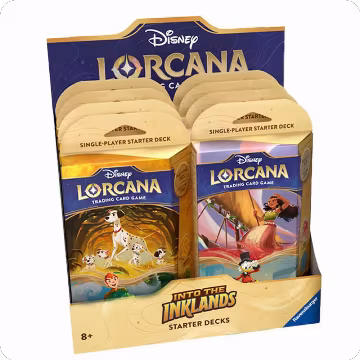 Disney Lorcana: Into the Inklands Starter Deck Display, Into the Inklands — Lorcana sealed product price