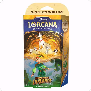 Disney Lorcana: Into the Inklands Starter Deck (Amber & Emerald), Into the Inklands — Lorcana sealed product price