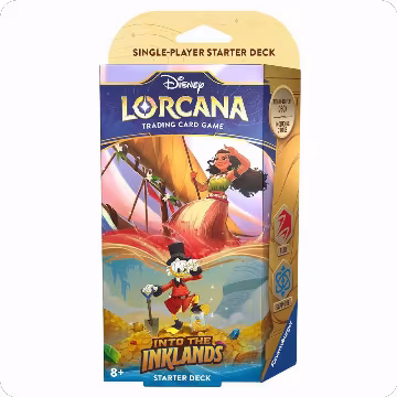 Disney Lorcana: Into the Inklands Starter Deck (Ruby & Sapphire), Into the Inklands — Lorcana sealed product price