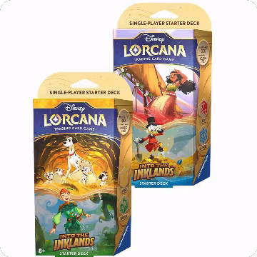 Disney Lorcana: Into the Inklands Starter Deck [Set of 2], Into the Inklands — Lorcana sealed product price