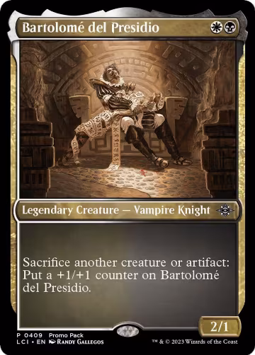 Bartolome del Presidio (409), Promo Pack: The Lost Caverns of Ixalan — Magic card price