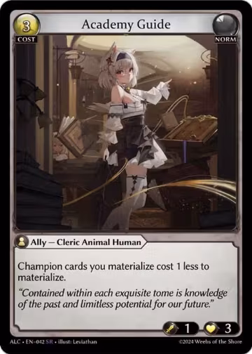 Academy Guide (042), Alchemical Revolution — Grand Archive card price