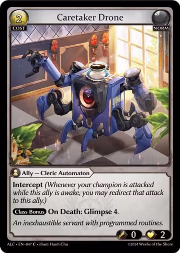 Caretaker Drone (047), Alchemical Revolution — Grand Archive card price