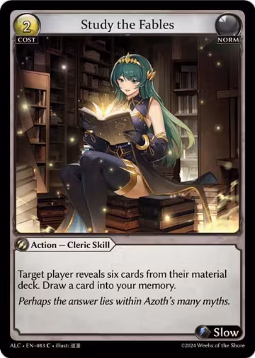 Study the Fables (083), Alchemical Revolution — Grand Archive card price
