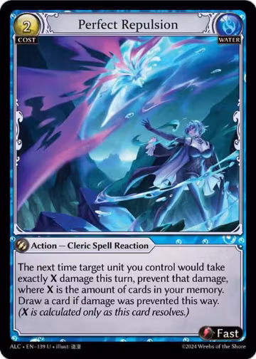 Perfect Repulsion (139), Alchemical Revolution — Grand Archive card price