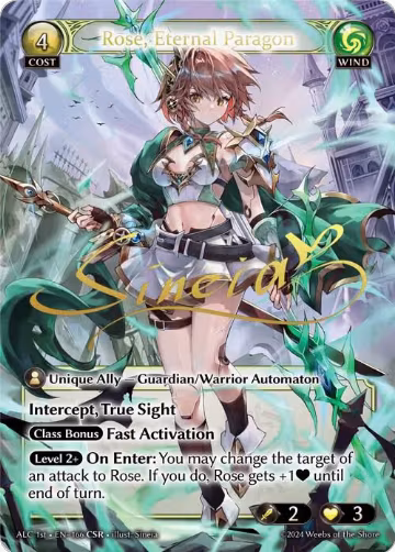 Rose, Eternal Paragon (CSR) (ALC1E) (166) — card price