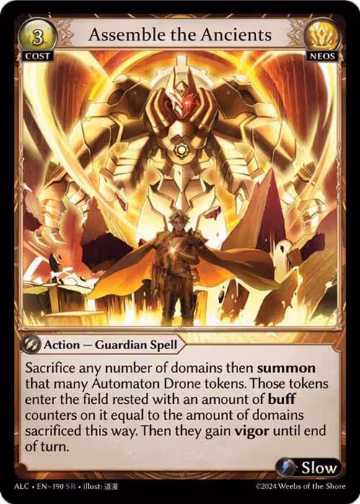 Assemble the Ancients (190), Alchemical Revolution — Grand Archive card price