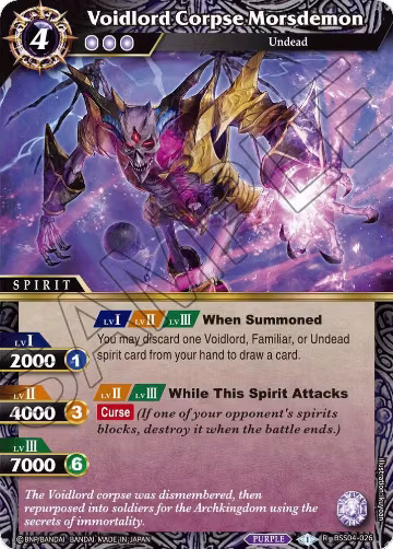 Voidlord Corpse Morsdemon (BSS04-026), Savior of Chaos — Battle Spirits card price