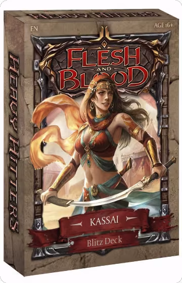 Heavy Hitters Blitz Deck - Kassai, Blitz Deck: Heavy Hitters - Kassai — Flesh & Blood sealed product price