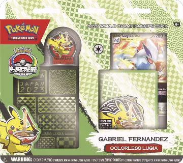 2023 World Championship Deck: Gabriel Fernandez (Colorless Lugia), World Championship Decks — Pokémon sealed product price