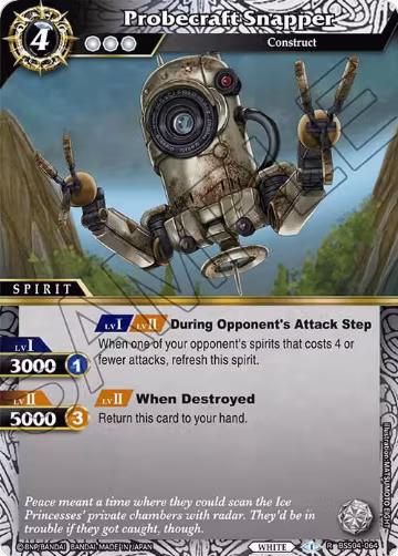 Probecraft Snapper (BSS04-064), Savior of Chaos — Battle Spirits card price
