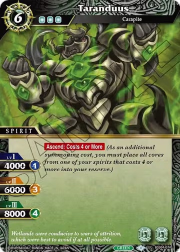 Taranduus (BSS04-074), Savior of Chaos — Battle Spirits card price