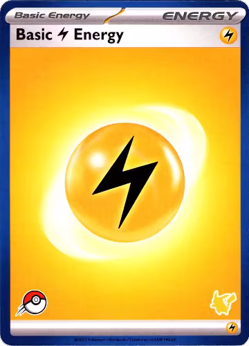 Basic Lightning Energy (Blue Border), My First Battle — Pokémon card price