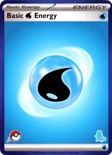 Basic Water Energy (Blue Border), My First Battle — Pokémon card price