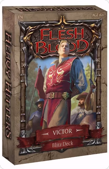 Heavy Hitters Blitz Deck - Victor, Blitz Deck: Heavy Hitters - Victor — Flesh & Blood sealed product price