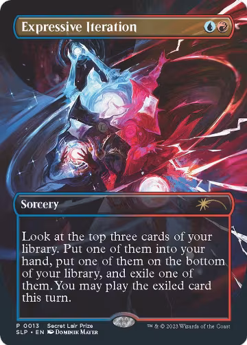 Expressive Iteration (13), Secret Lair Showdown — Magic card price