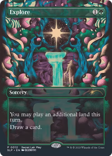 Explore (12), Secret Lair Showdown — Magic card price