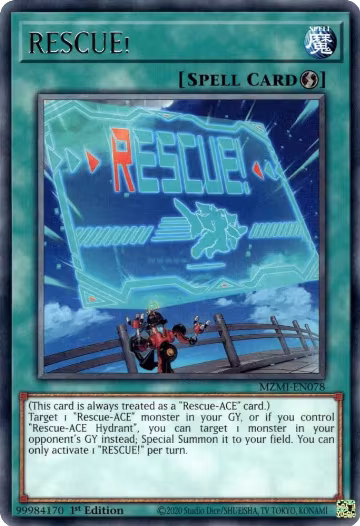 RESCUE! (MZMI-EN078), Maze of Millennia — Yu-Gi-Oh! card price