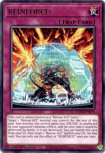 REINFORCE! (MZMI-EN079), Maze of Millennia — Yu-Gi-Oh! card price