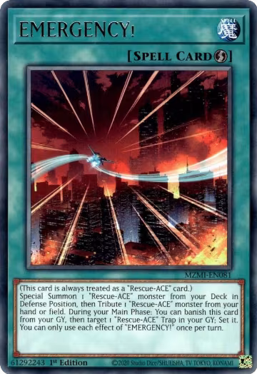 EMERGENCY! (MZMI-EN081), Maze of Millennia — Yu-Gi-Oh! card price