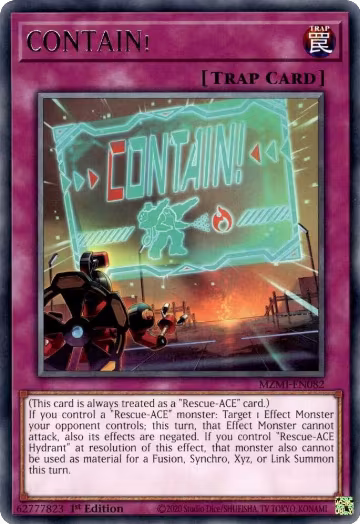 CONTAIN! (MZMI-EN082), Maze of Millennia — Yu-Gi-Oh! card price
