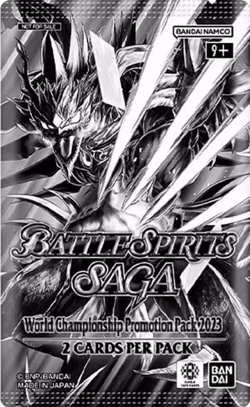 World Championship Promotion Pack 2023, Battle Spirits Saga Promo Cards — Battle Spirits sealed product price
