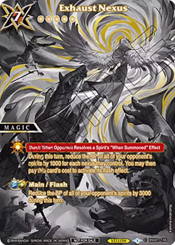 Exhaust Nexus (World Championship Promotion Pack 2023) (BSS01-136), Battle Spirits Saga Promo Cards — Battle Spirits card price