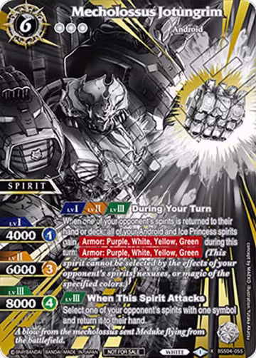 Mecholossus Jotungrim (World Championship Promotion Pack 2023) (BSS04-055), Battle Spirits Saga Promo Cards — Battle Spirits card price