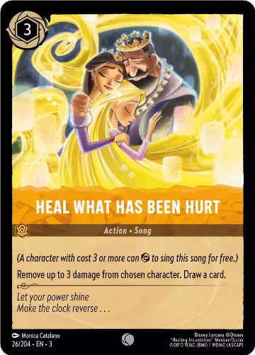 Heal What Has Been Hurt (26/204), Into the Inklands — Lorcana card price