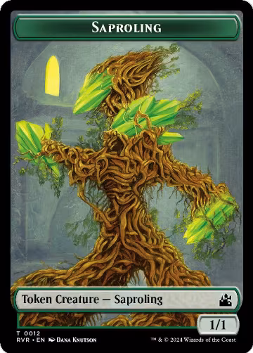 Saproling // Goblin (0009) Double-Sided Token (12 // 9), Ravnica Remastered — Magic card price
