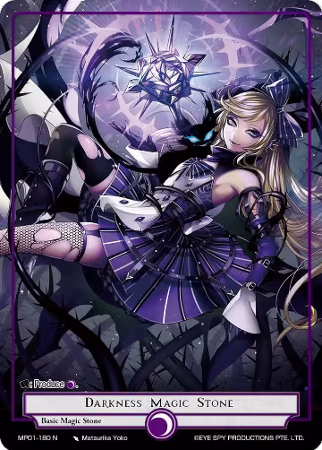 Darkness Magic Stone (MP01-180 N), Masterpiece "Pilgrim-Memories" — Force of Will card price