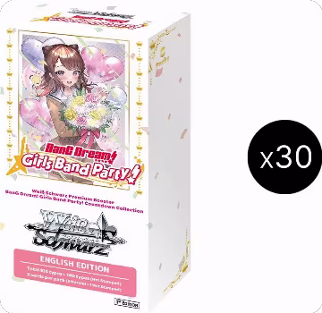 BanG Dream! Girls Band Party! Countdown Collection Premium Booster Box Case, BanG Dream! Girls Band Party! Countdown Collection Premium Booster — Weiß Schwarz sealed product price