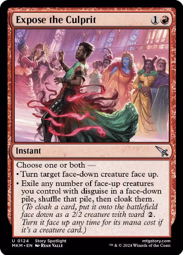 Expose the Culprit (124), Murders at Karlov Manor — Magic card price