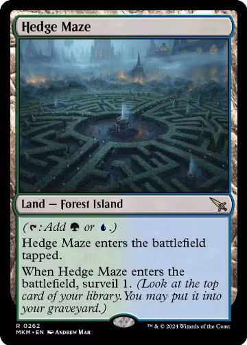 Hedge Maze (262), Murders at Karlov Manor — Magic card price