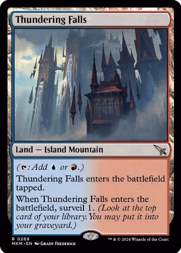Thundering Falls (269), Murders at Karlov Manor — Magic card price